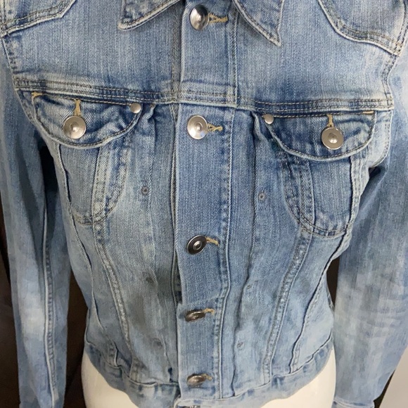 H&M Girls Jean Jacket XS (34) - Picture 4 of 4